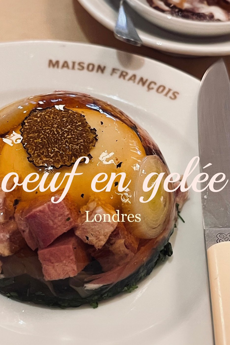 Oeuf en Gelée